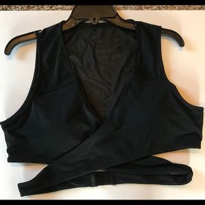 Fabletics wrap around sports bra